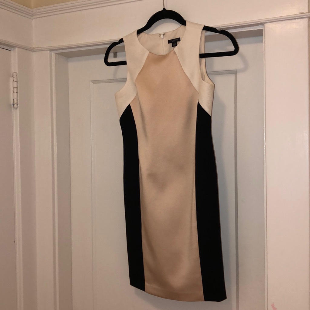 Ann Taylor Color Block Dress